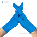 Gants médicaux en poudre de nitrile jetable gants médicaux